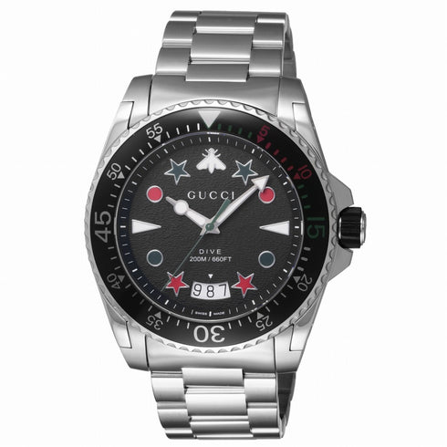 グッチ GUCCI  DIVE YA136221 腕時計 メンズ ブラック クオーツ アナログ 並行輸入品